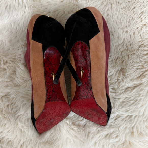 Cesare Paciotti suede booties- size 10 - Picture 13 of 13